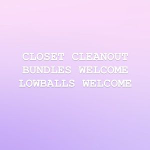 Any offer welcome everything must go!!!